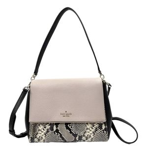 Kate Spade Bags Kate Spade Leila Medium Flap Leather Shoulder Bag python…